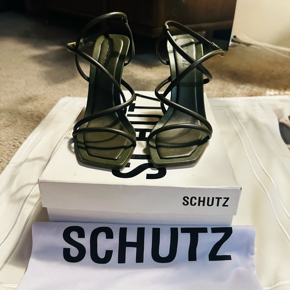 Schutz Lovi Strappy Sandal Heels